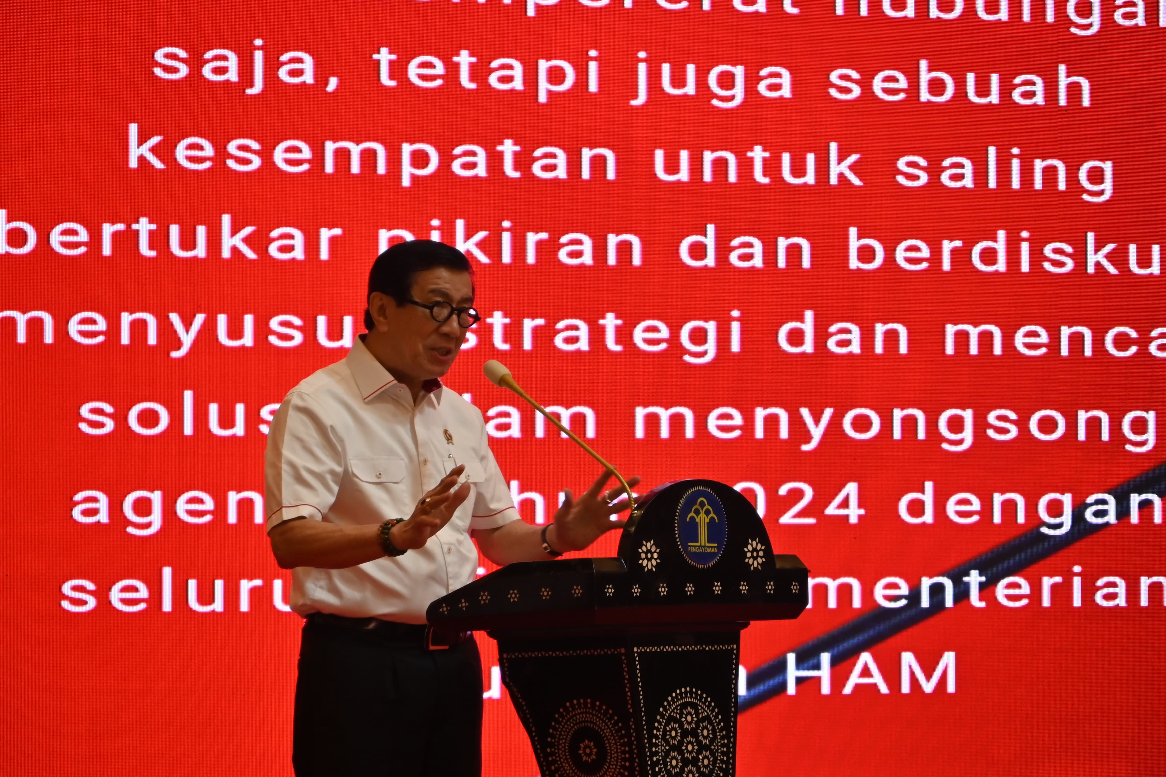 Pimti Pratama Kumham Sultra Hadiri Pembukaan Rakordal Capaian Kinerja dan Refleksi Akhir Tahun 2023 serta Penyusunan Target Kinerja Tahun 2024
